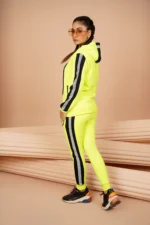 Acid-Green Hoodie Co-ord - Image 4